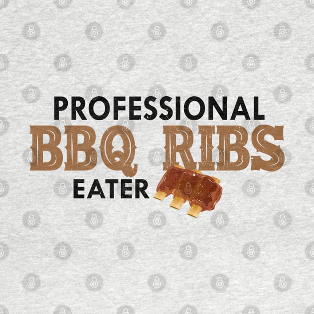 BBQ - Professional BBQ Ribs eater by KC Happy Shop